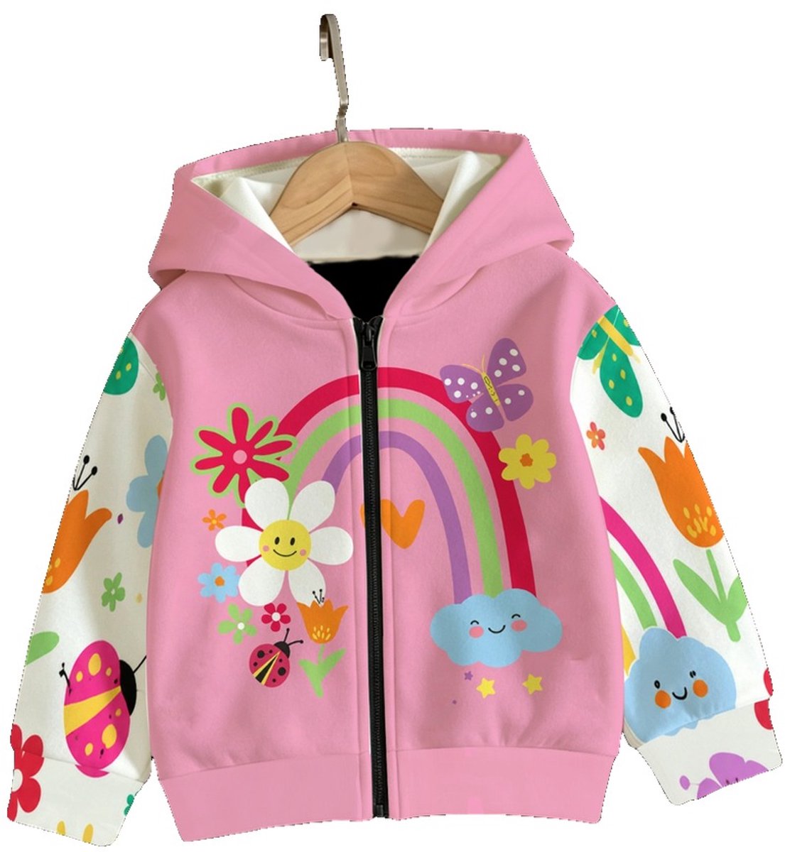 Currero Vest Meisjes Met Rits Sweater Meisje Cardigan Gebreid Sweaters Hoodie Warme Trui Lange Mouw 9-12 Maanden Gemengde Kleur