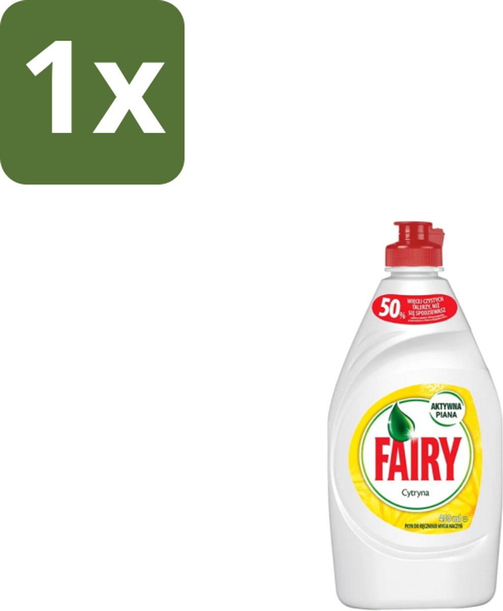 Fairy – Afwasmiddel – Citroen – 450 ml - 1 stuk
