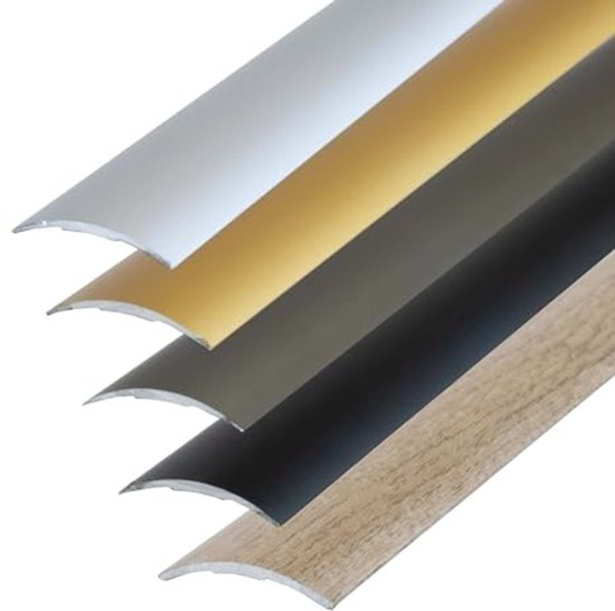 Zelfklevend Overgangsprofiel 90cm x 40mm voor Tegels, Laminaat en Parket