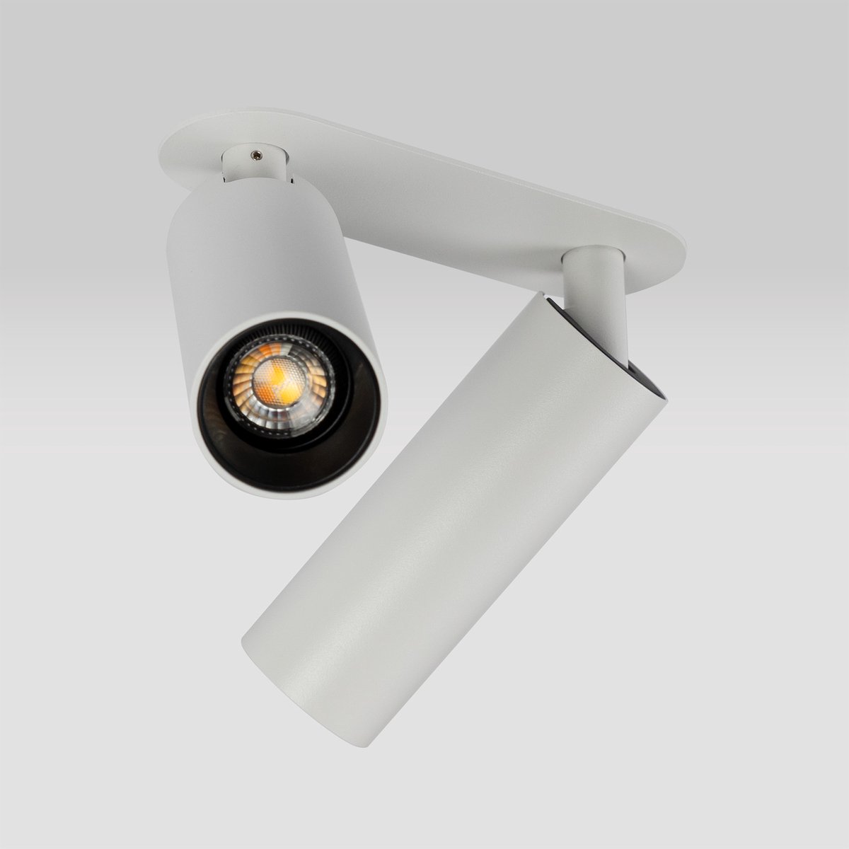 KS Verlichting spot - Vigo - wit - 2lichts - plafondlamp - inbouw - dimbaar - GU10 - aluminium
