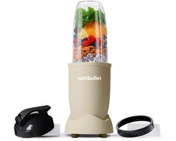 Nutribullet Exclusive Pastel - Blender - 900 Watt - Smoothie Maker - Incl. To Go Deksel & Accessoires - 700 ml Drinkbeker BPA & BPS-vrij - Sand - Beige