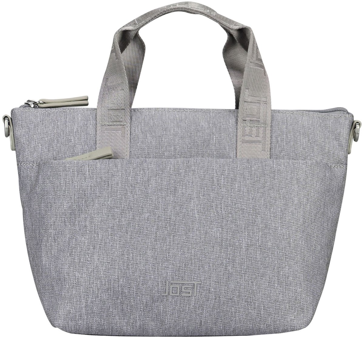 JOST schoudertas handtas Bergen Shoulder Bag Light Grey Lichtgrijs