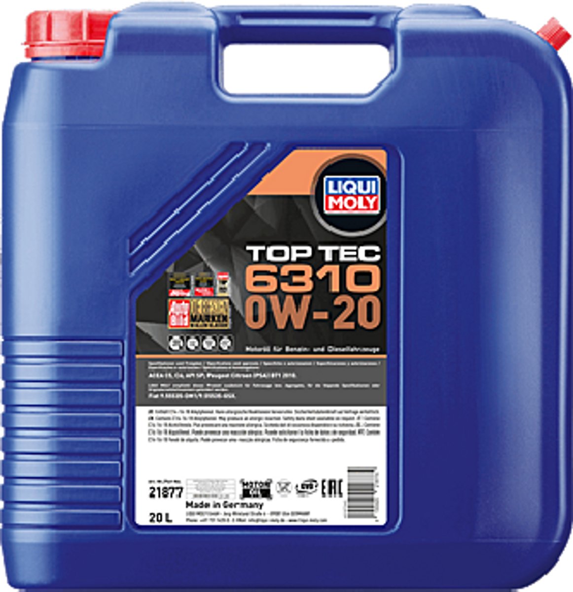 Liqui Moly Top Tec 6310 0W20 - 20L