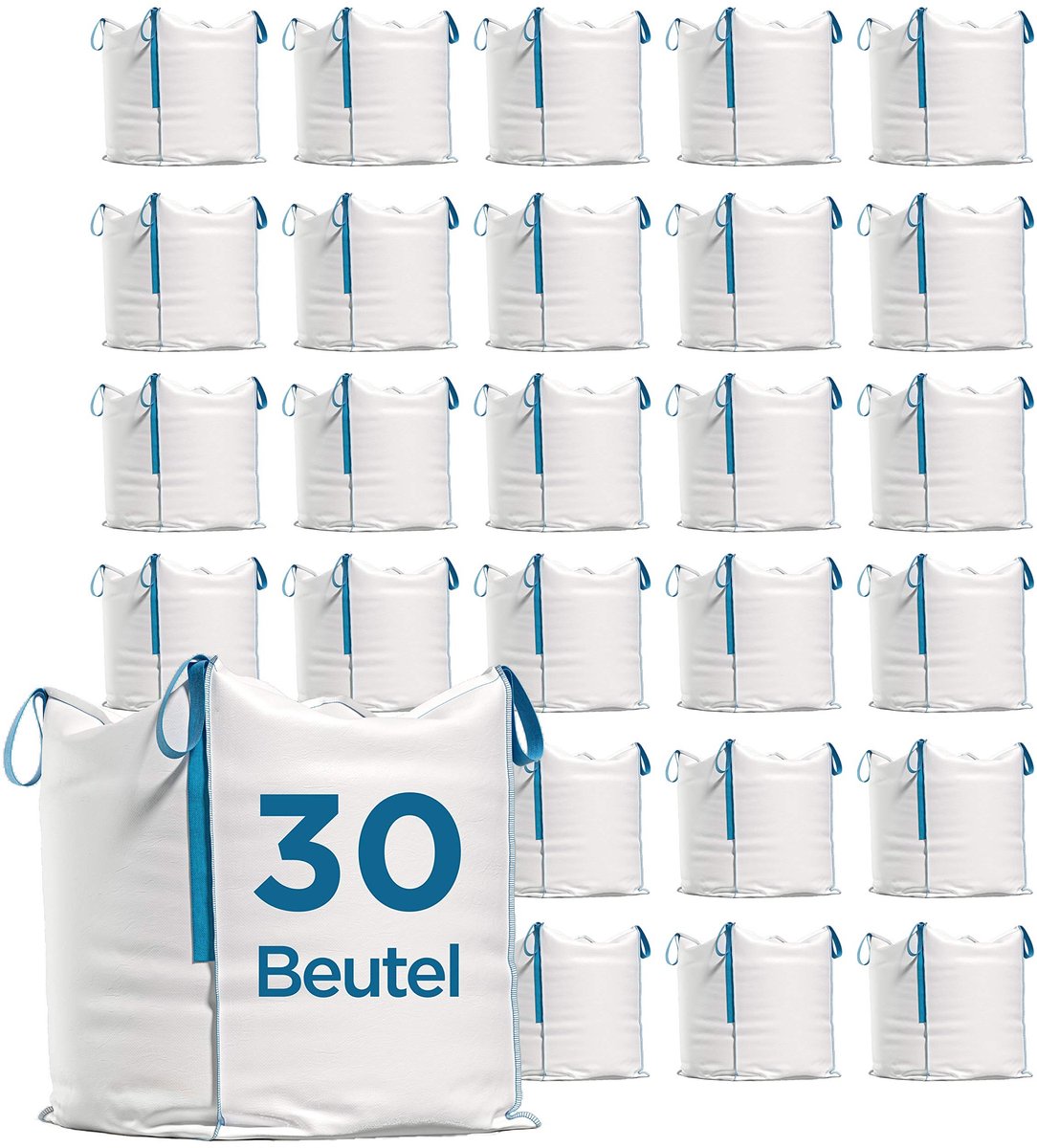 Elzusha - Big Bag voor Bouwafval en Tuinafval - Capaciteit 1000 kg