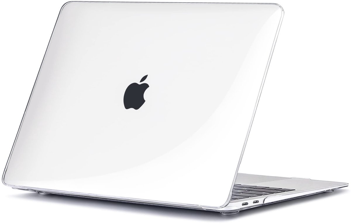 Elzusha - Hard Shell Case voor MacBook Air 13 inch 2018-2020 - Doorzichtig