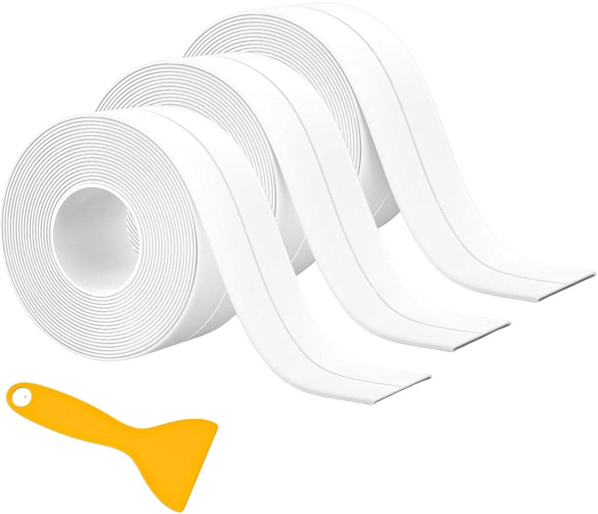 Elzusha - Waterdichte Sealing Tape 3 Rollen Wit