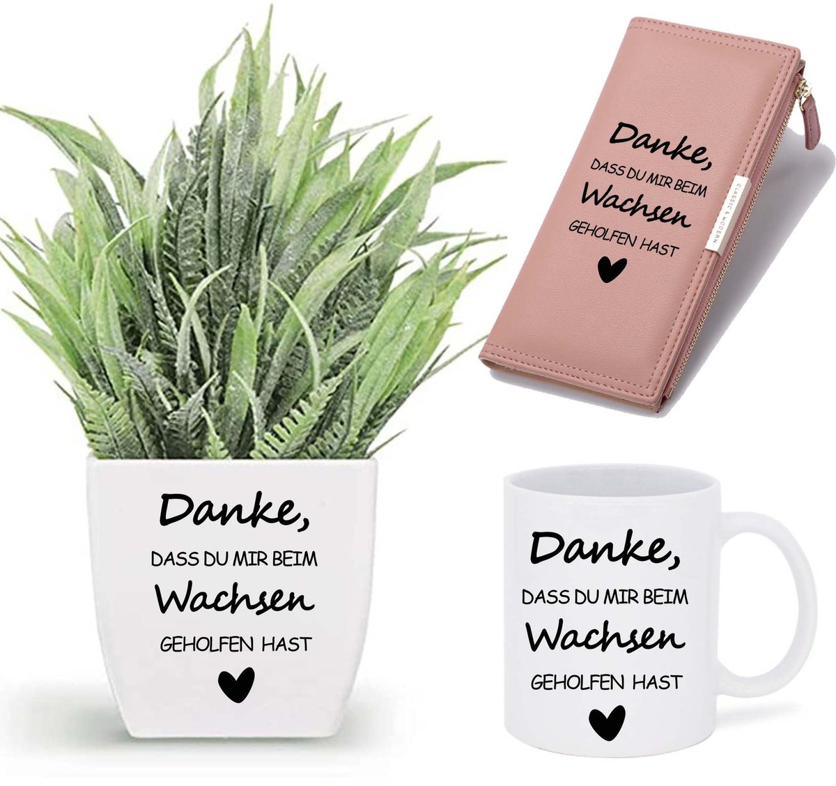 Elzusha - Bedankstickers voor Bloempot met Wenskaart voor Educators