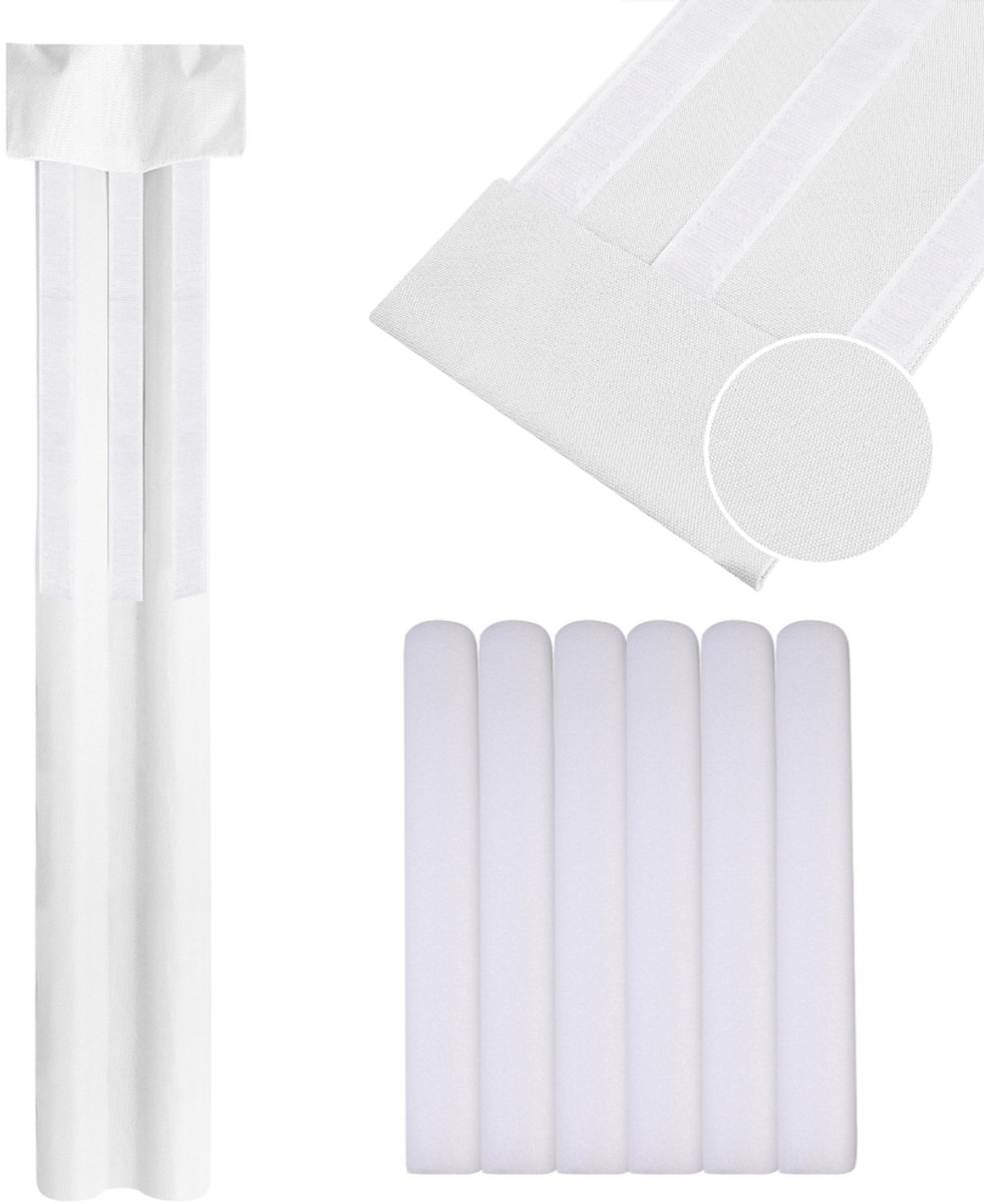 Tochtstopper voor onder de deur - Wit - 91 cm - 1 stuk