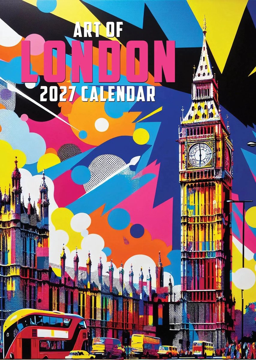 Londense Kunst A3 Kalender 2027