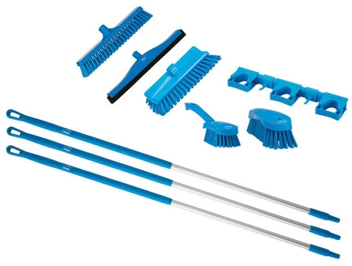 Vikan Horeca starter kit 9-delig blauw