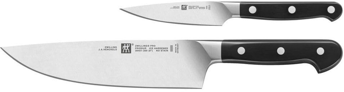 Elzusha - Kookmessenset van 2 - Spick en Garnish Messenset 10 en 20 cm - Messenset