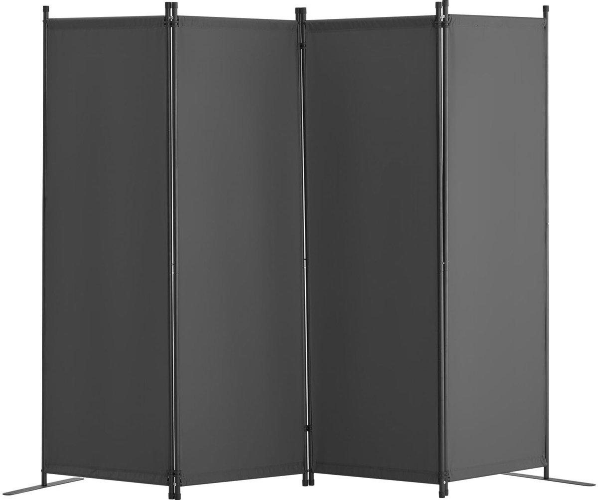 Elzusha - 4-Paneel Vouwbare Privacy Screen van Stof