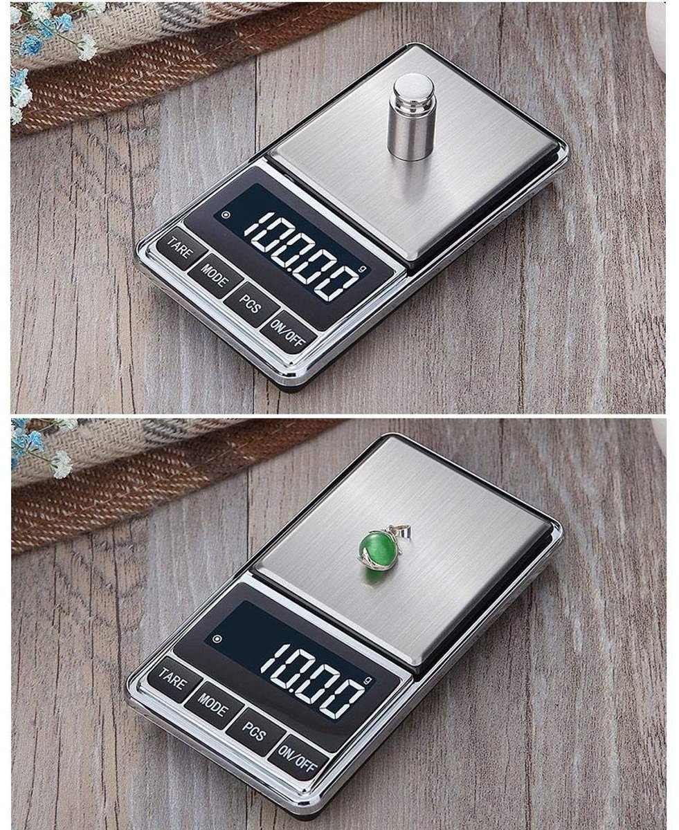 Elzusha - Digitale Pocket Weegschaal voor Juweel en Medicijnen tot 200g