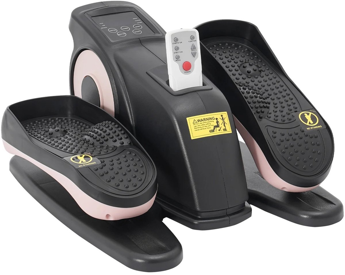 AALVERO - Oefenpedalen - pedaaltrainer - Stoelfiets - Mini hometrainer - Afstandsbediening - Thuis - Kantoor - 220v - Groen