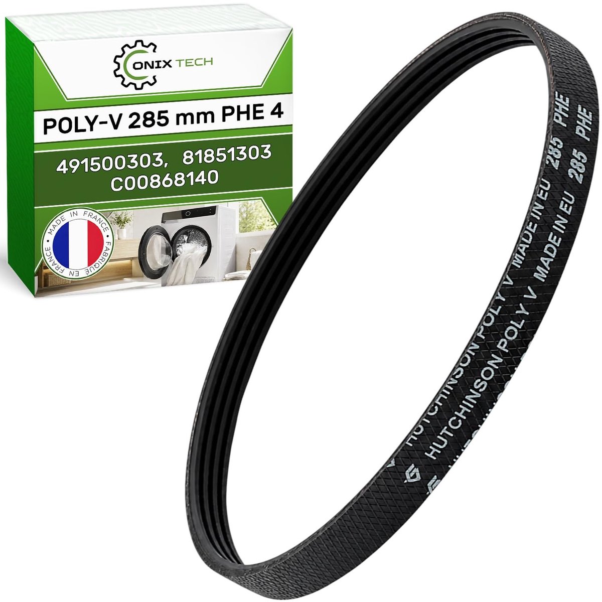 Elzusha - Tumble Dryer Belt Poly-V 285 mm