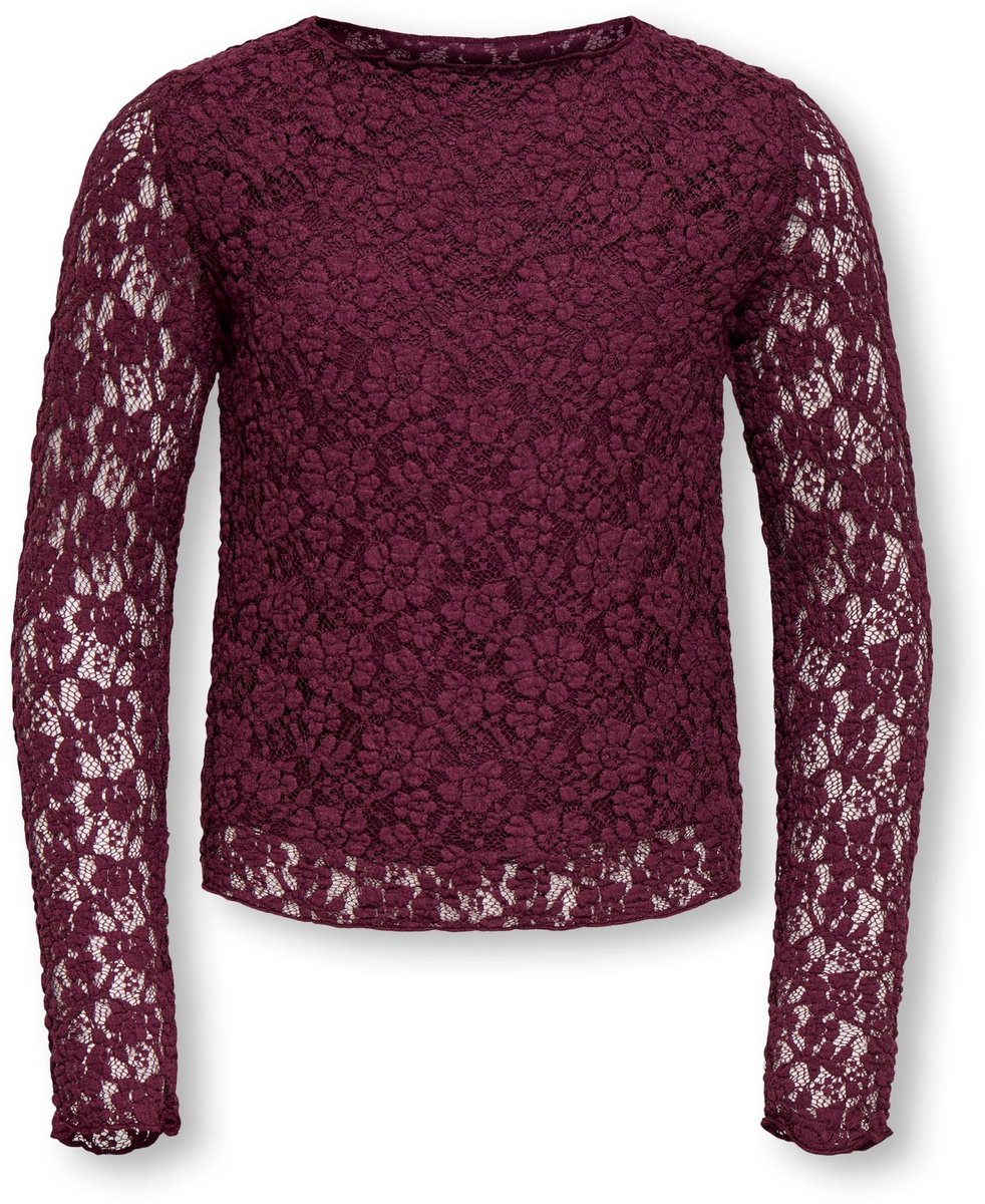 KOGLEIKA LS LACE TOP JRS NOOS