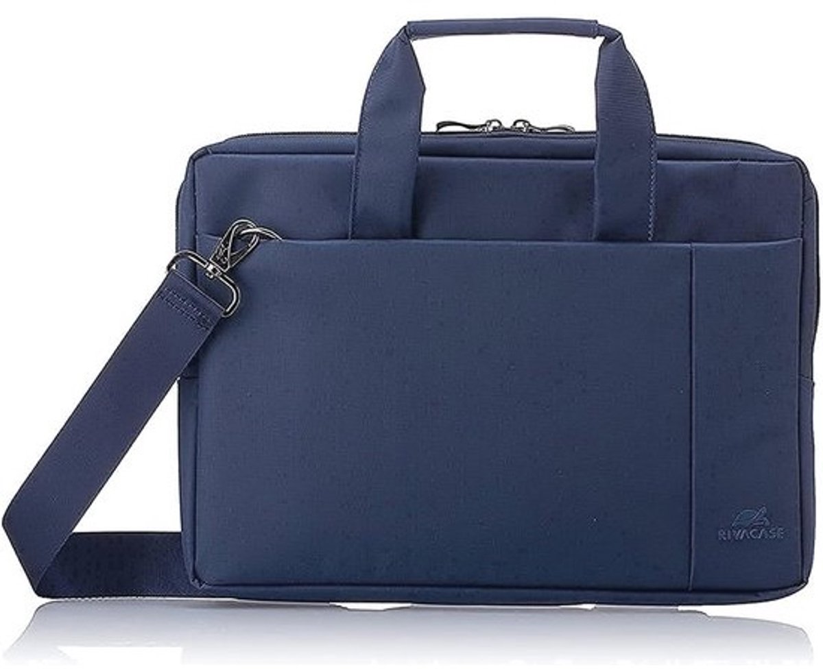 Notebooktas tot 13,3 inch - Slanke moderne tas met extra vakken en versterkte zijwanden