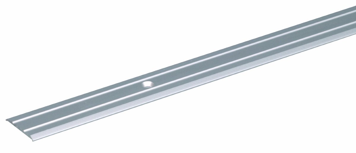 Alberts 491925 overgangsprofiel - geboord - aluminium, rvs-kleurig geanodiseerd - 900 x 38 mm - ShopVlot
