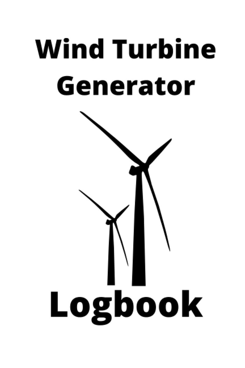 Windturbine logboek - Hardcover - 150 pagina's - Gedetailleerd Notitieboek voor Energieprofessionals en Studenten