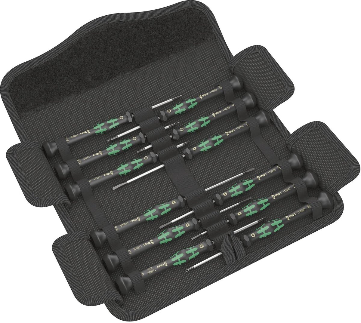 Famanu – Precisie schroevendraaierset met 12 stuks, ideaal voor fijn mechanisch werk en hobbyprojecten