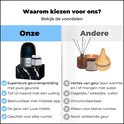 Vergelijking van Aroma diffuser met mobiele app bediening en voordelen, tegenover andere geurverspreiders.