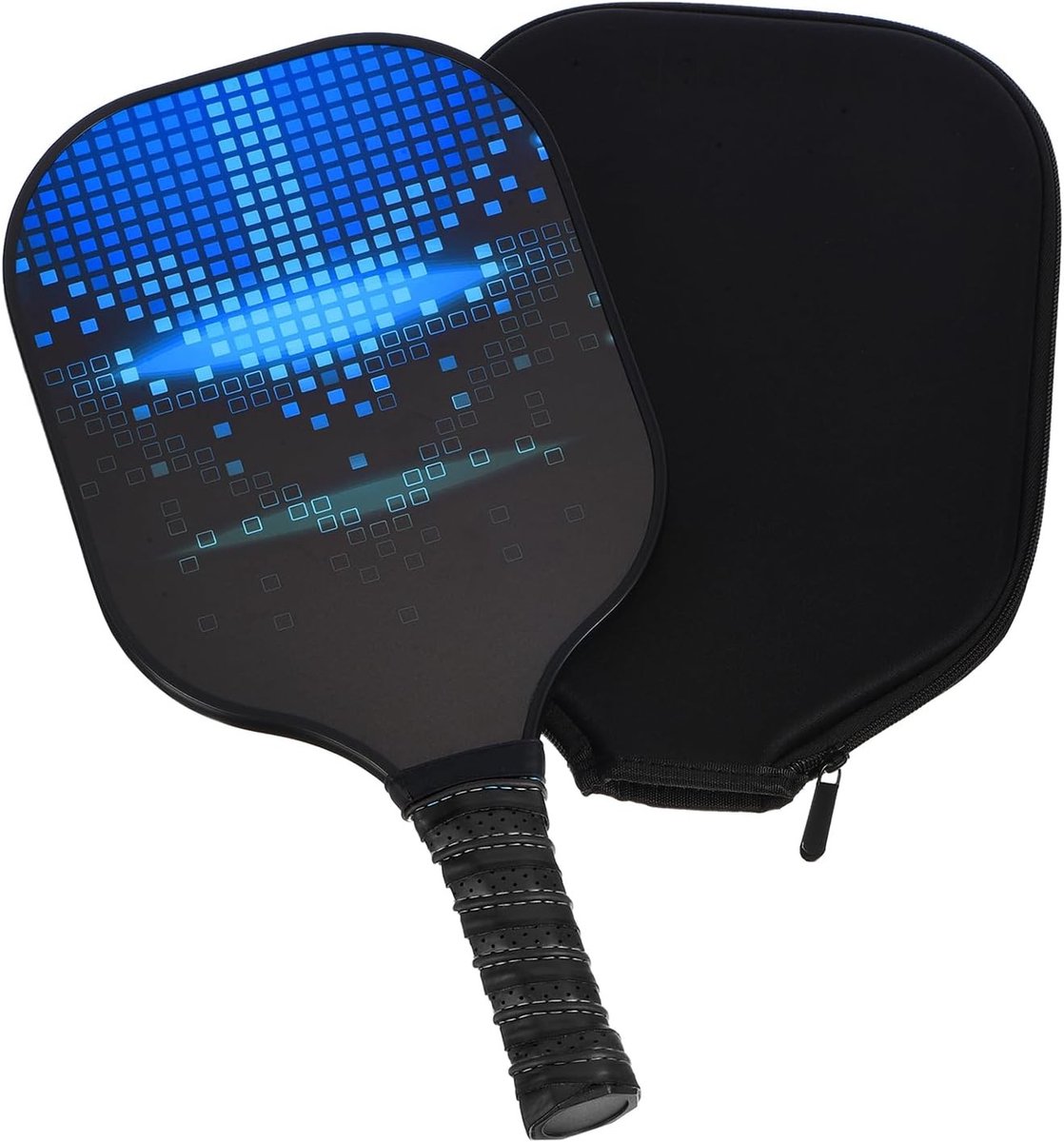 Graphite Pickleball Paddles Set - Goedkeurde Pickleball Set met Carbon Fiber Kern en Beschermhoes voor Optimale Spelervaring