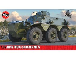 Airfix Modelbouwpakket Militaire voertuigen - 1385 Alvis FV603 Sarn Mk.5 - Britse Pantserwagen Plastic - 1:35 - Modelbouw