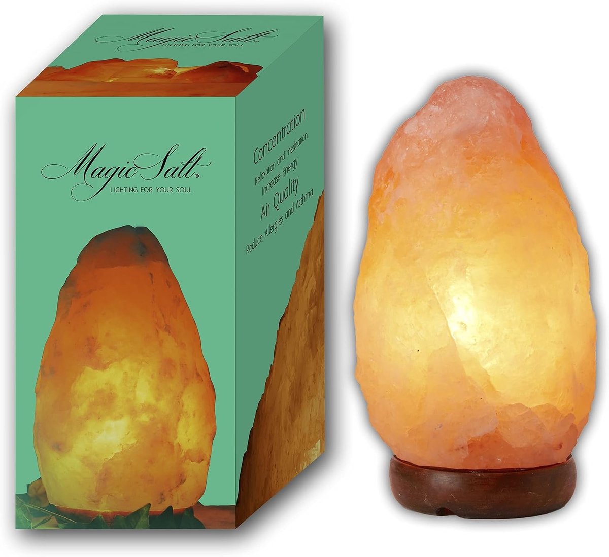 Zoutlamp - 2-3 kg - Natuurlijke Himalayazoutlamp voor Sfeerverlichting en Ontspanning