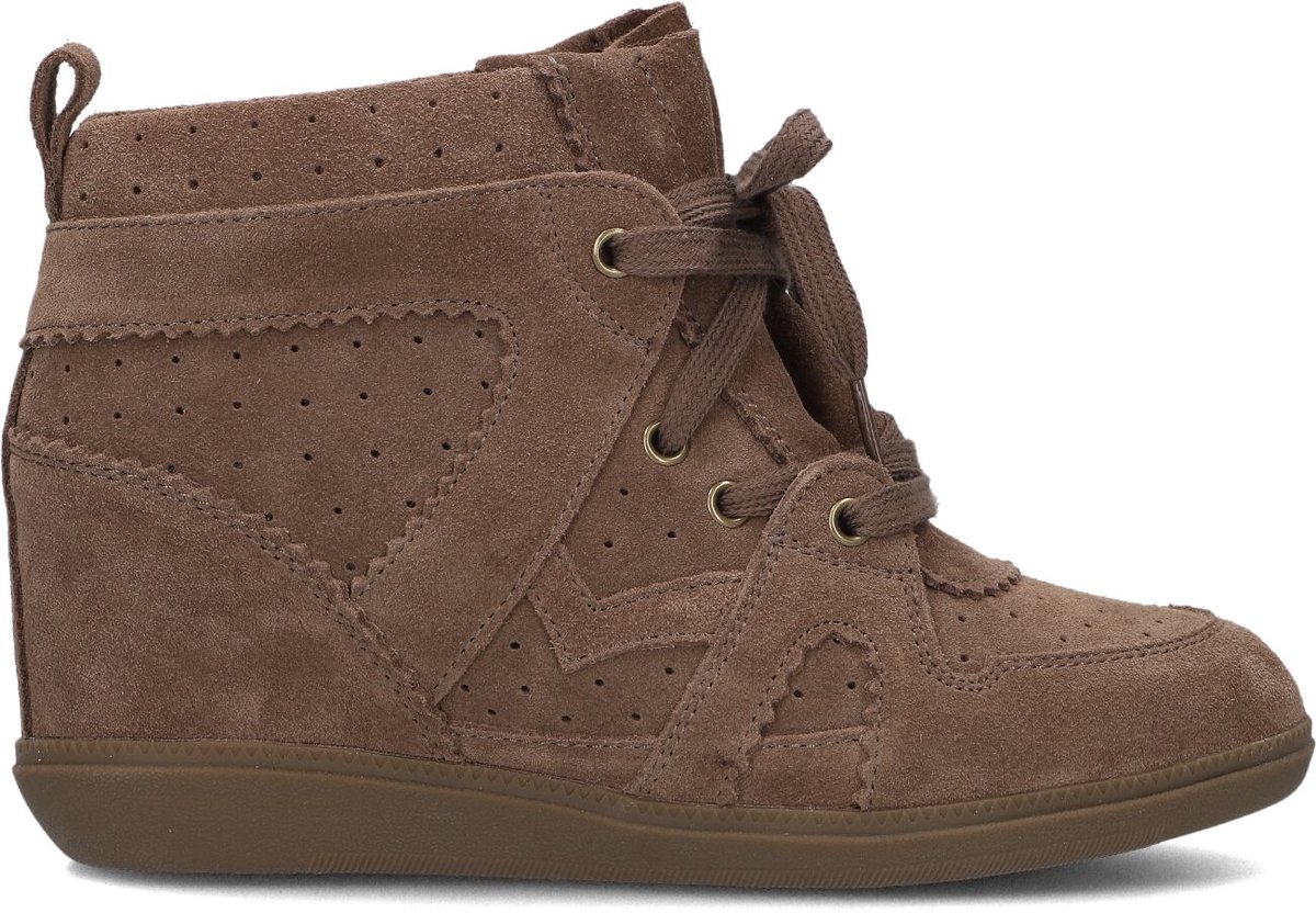 Notre-V Dames Hoge sneakers Clshnyg993 - Bruin - Suède - Maat 40