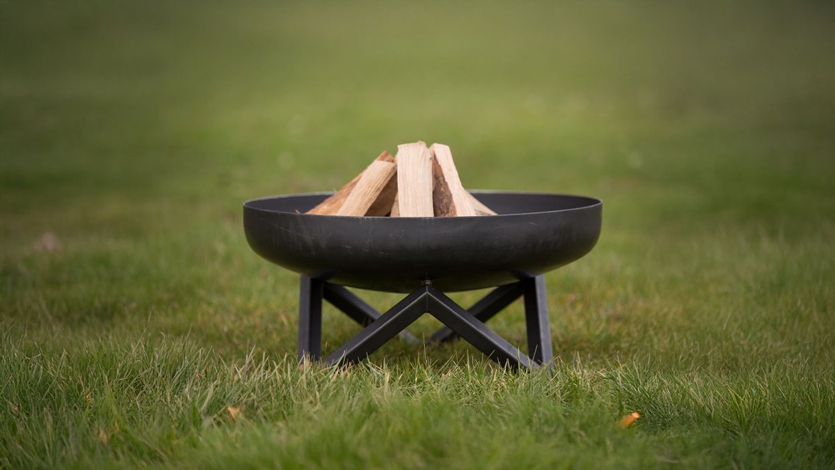 RedFire Pello Vasque à feu - Ø 60 cm - Noir