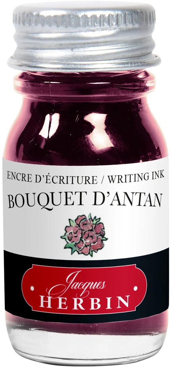 Jacques Herbin Vulpen Inkt - Bouquet D'antan - Roze - 10 ml