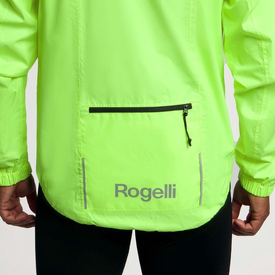 Rogelli Core Heren Fietsregenjack - Waterddicht - Fluor — afbeelding 3