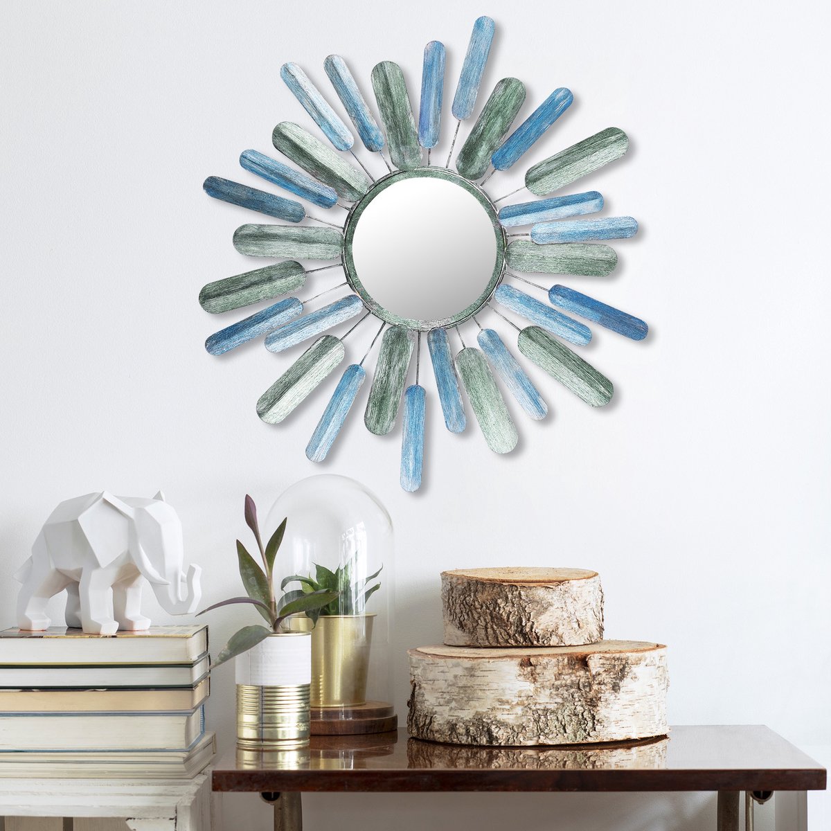 Asir - Wanddecoratie - Veelkleurig - 75 x 75 x 5 cm