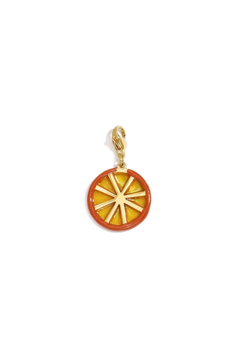 Lilli June - Fruit Bedel - Goud - Stainless Steel - - Goud