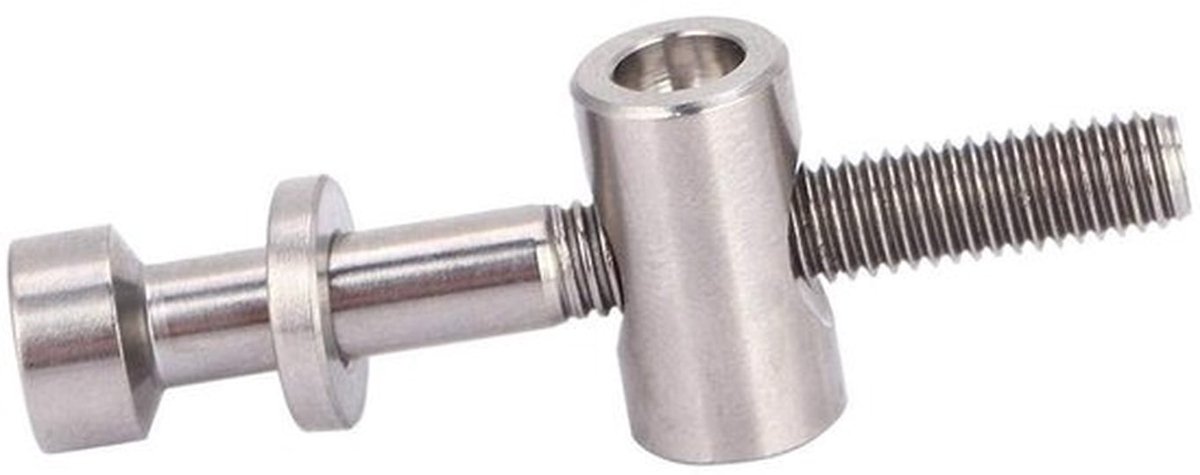 Zadelpen Schroef Titanium Legering - Fiets Zadelpen Bouten - Vaste Bout - Lichtgewicht - Hoge Stabiliteit - Oxidatiebestendig