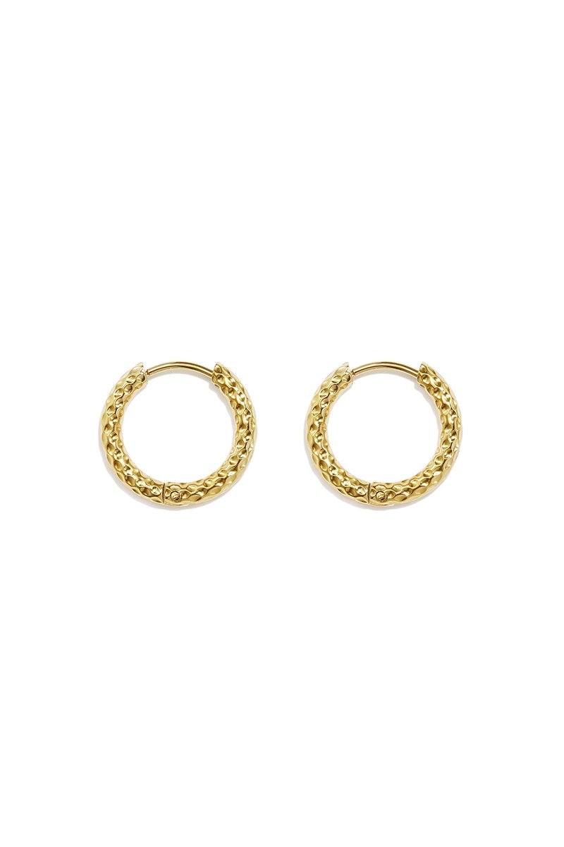 Lola - Hoops - Stainless Steel - - Zilver