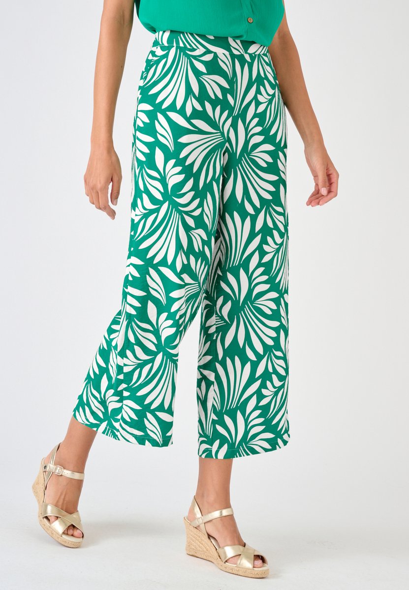 Damart - Broek 7/8 pull-on Climatyl - Dames - Groen - 40