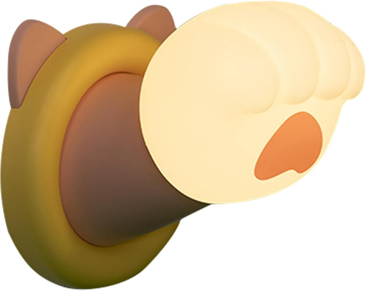 Ryoudavell - kattenpoot nachtlamp - slaap nachtlamp - led sfeerlamp - Nachtlampje Baby - Slaap Maatjes
