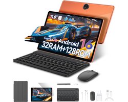 Blackview ZENO5 - Tablet - 11 inch - 32GB RAM - 128GB ROM- 8300mAh- Android 16 - Oranje