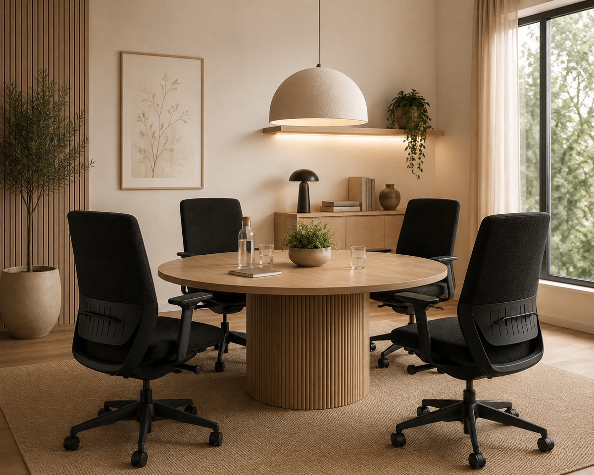 BENS 861-Synchro-3 Zwart - Ergonomische Bureaustoel - Luxe - afbeelding 3