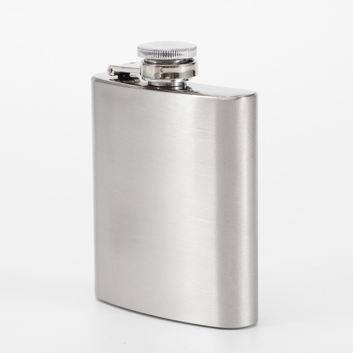 Go Go Gadget - Heupfles - Flacon - 8 oz - 240ml - RVS - Zilver - 1 stuk