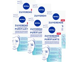 Nivea Zuiverende Clear-up Strips - Neusstrips Meeeters - Blackhead Remover - Mee eters verwijderen - Pimple Patch - 6x 6 - 36 stuks