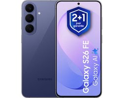 Samsung Galaxy S26 FE - Smartphone - 128GB - Blueberry + 1 jaar extra garantie