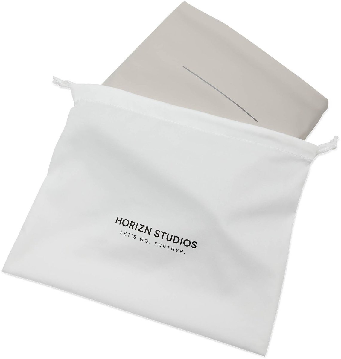 Horizn Studios pull-over reisaccessoires H5 Suitcase Protection Sleeve Sand Grey Taupe