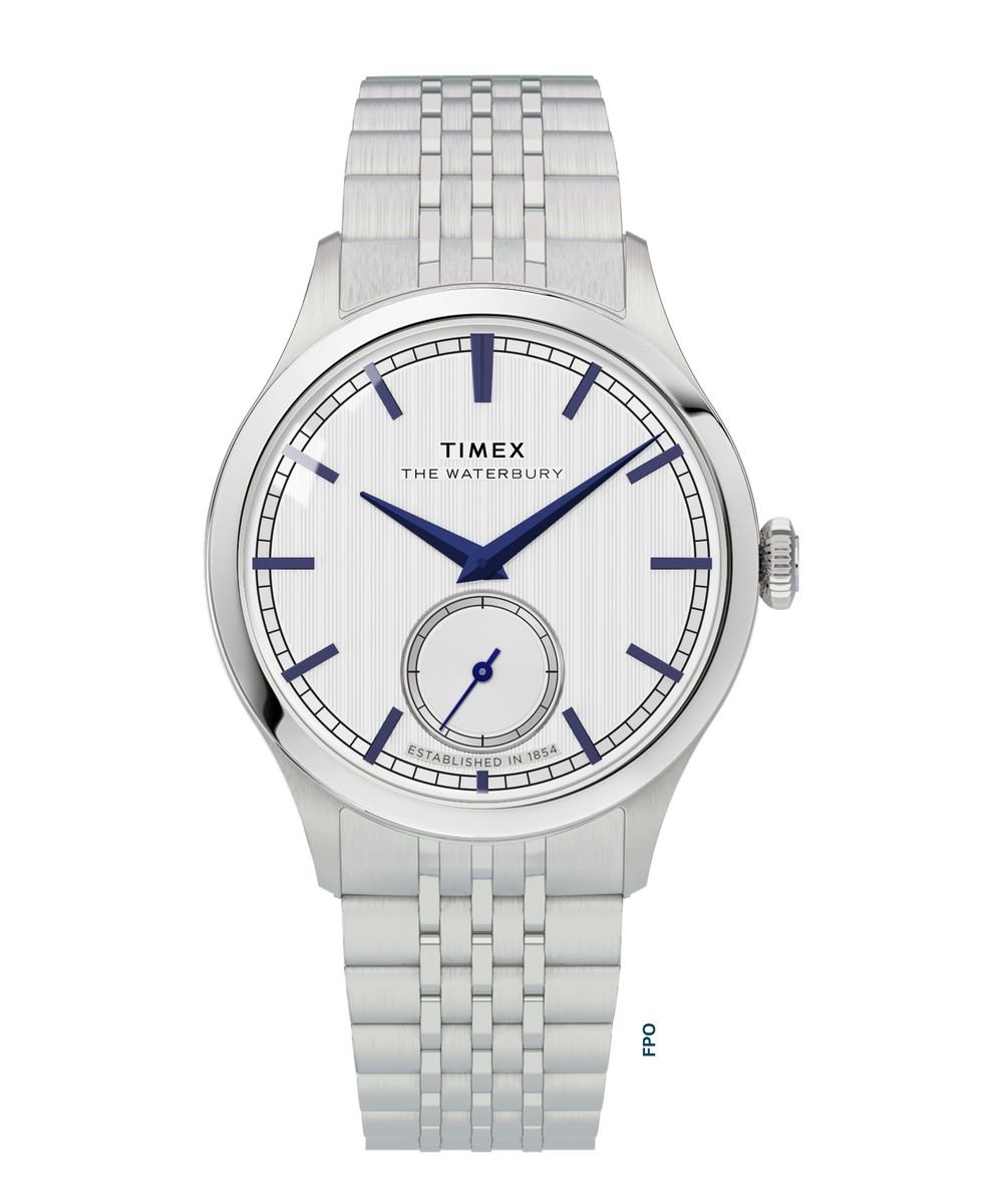 Timex Waterbury Classic TW2Y91800 Horloge - Staal - Zilverkleurig - Ø 39 mm