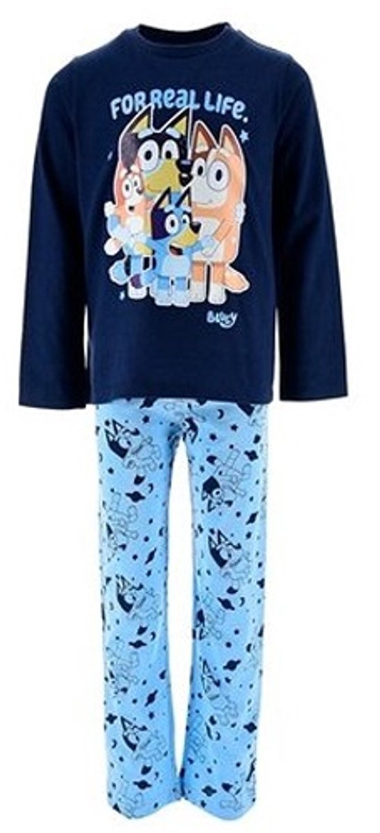 Bluey Jersey Pyjama-set Navy Maat 116