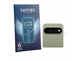 Savvies - Screenprotector voor Google Pixel 11 Pro XL (ALLEEN Camera Lens) - Folie Beschermfolie transparant 6 Stuks