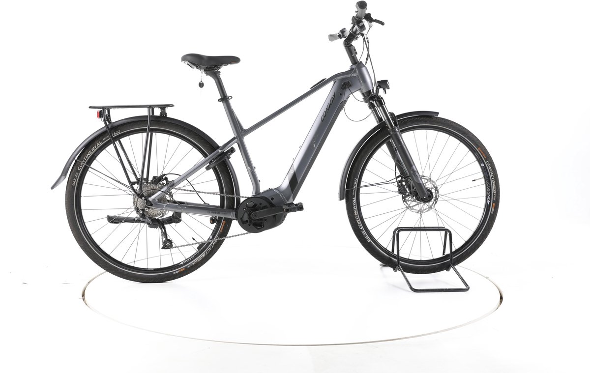 Conway Cairon T 3.0 Elektrische trekkingfiets Bosch Accu 750Wh 28" 2024 grijs