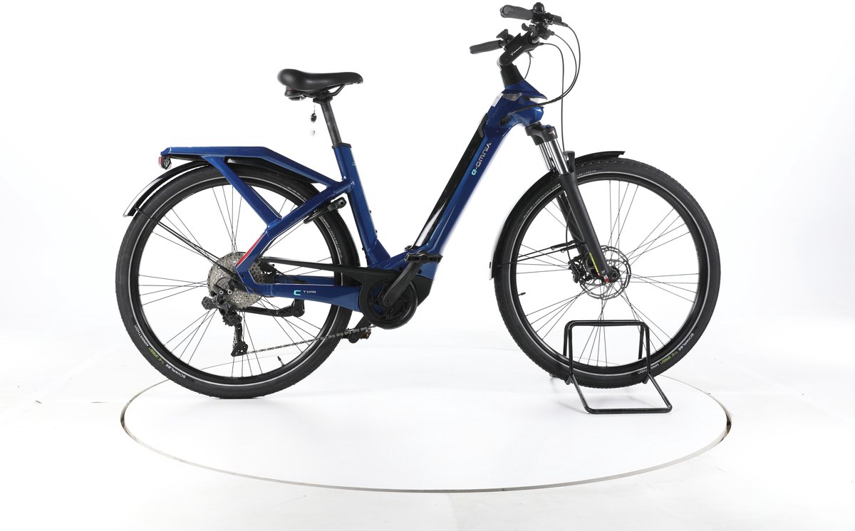 Bianchi E-Omnia C-Type Elektrische trekkingfiets Bosch Accu 625Wh 28" blauw Pro