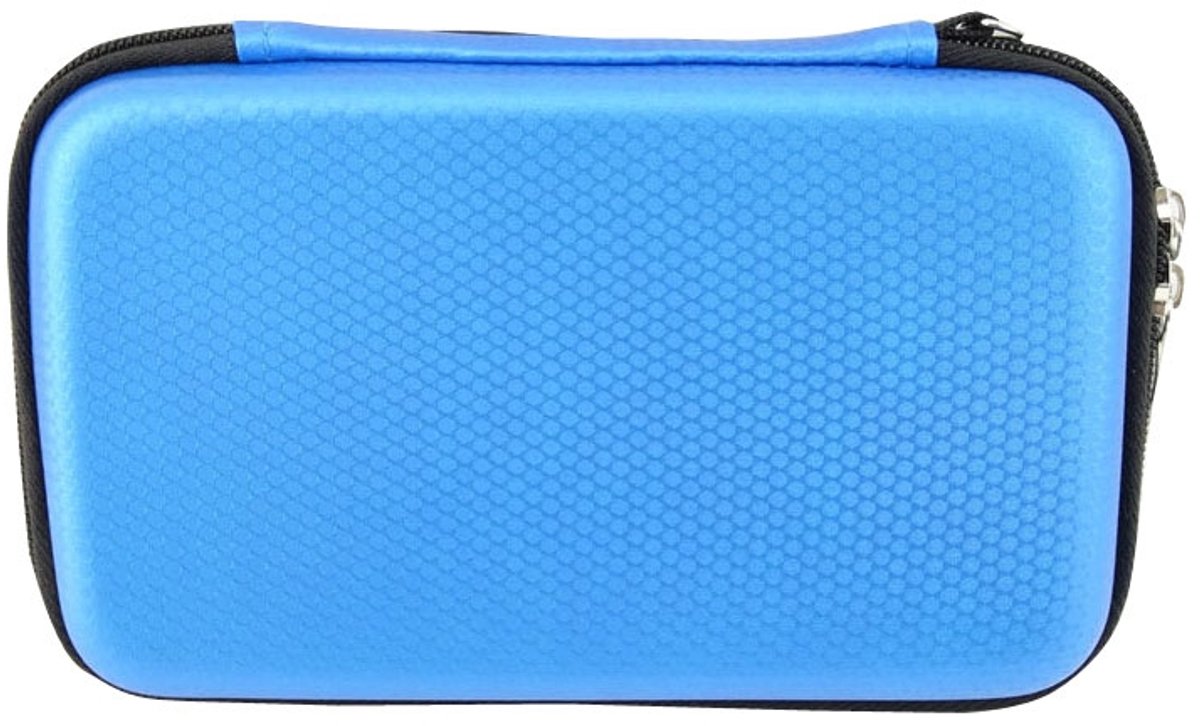 Aero-case Etui Hoes geschikt voor Nintendo New 3DS XL - 3DS XL - 2DS XL - DSi XL - Blauw